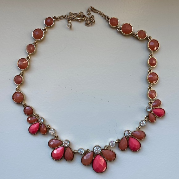 Dry Goods pink floral gem necklace (NWOT) - Picture 6 of 6